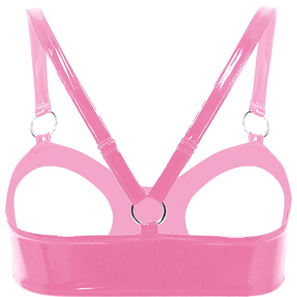 Latex Beha Open Borsten