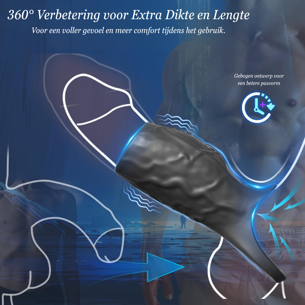 Vibrerende penis ring