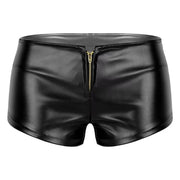 Lederen booty short