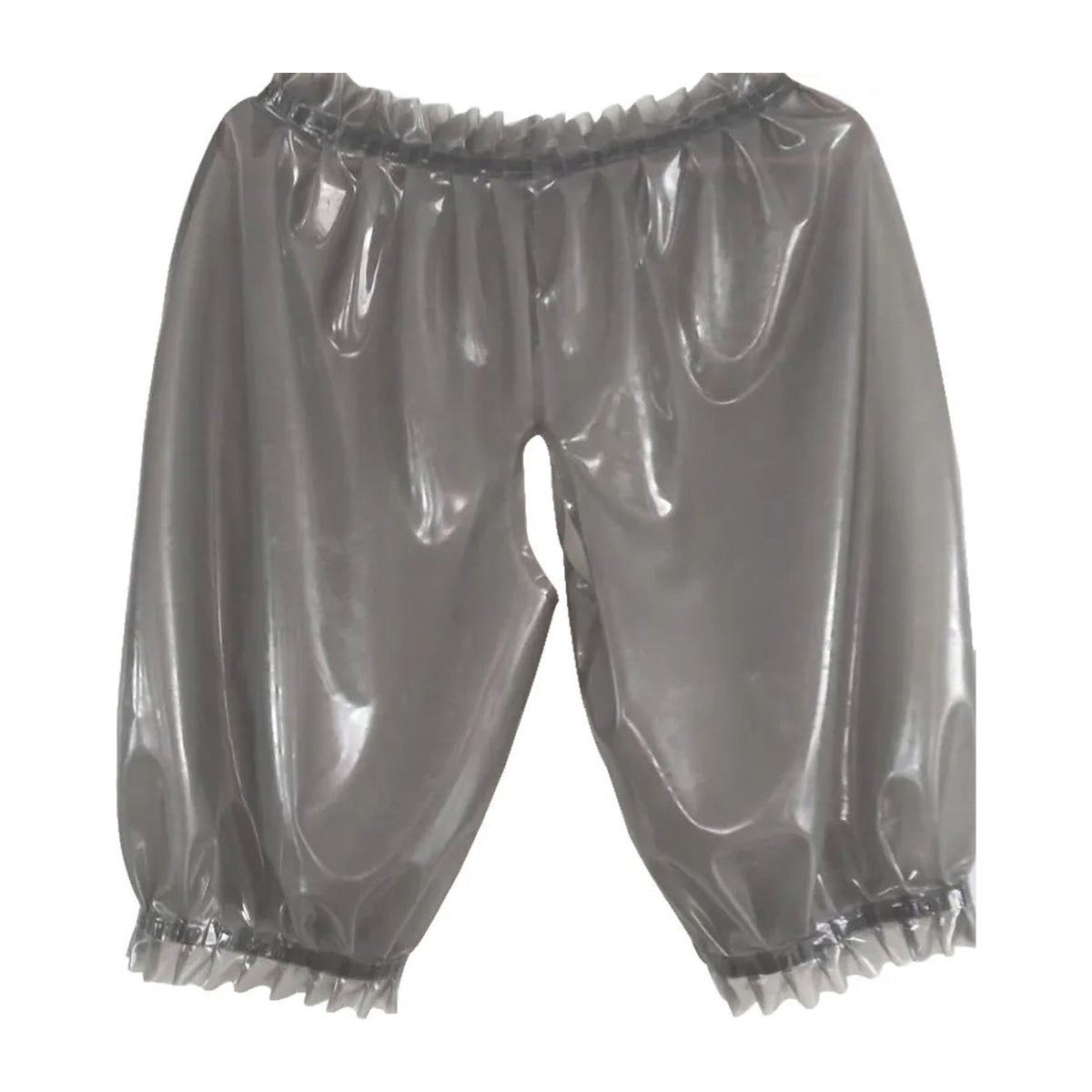 Latex Gummi Broek Open Kruis Unisex