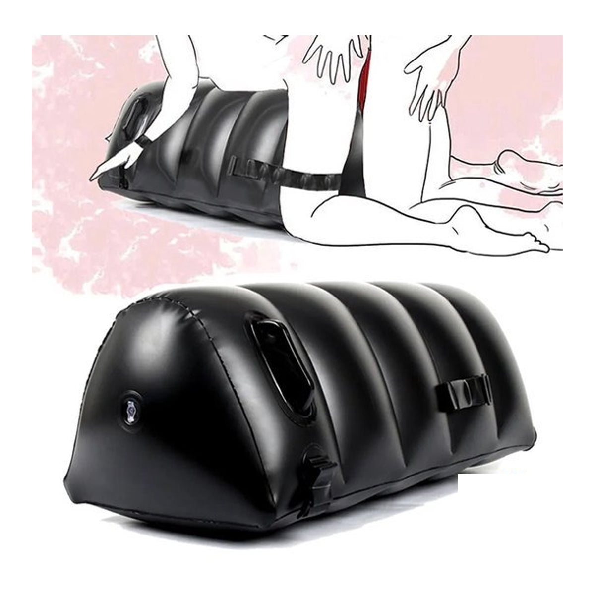 BDSM Seks stoel Black