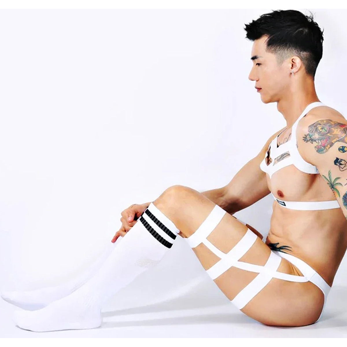 3-delige Bondageharnas Lingerie