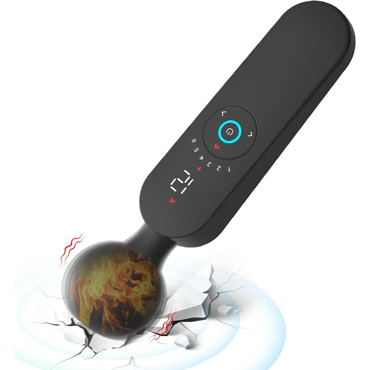 Krachtige Verwarmde Clitoris Vibrator