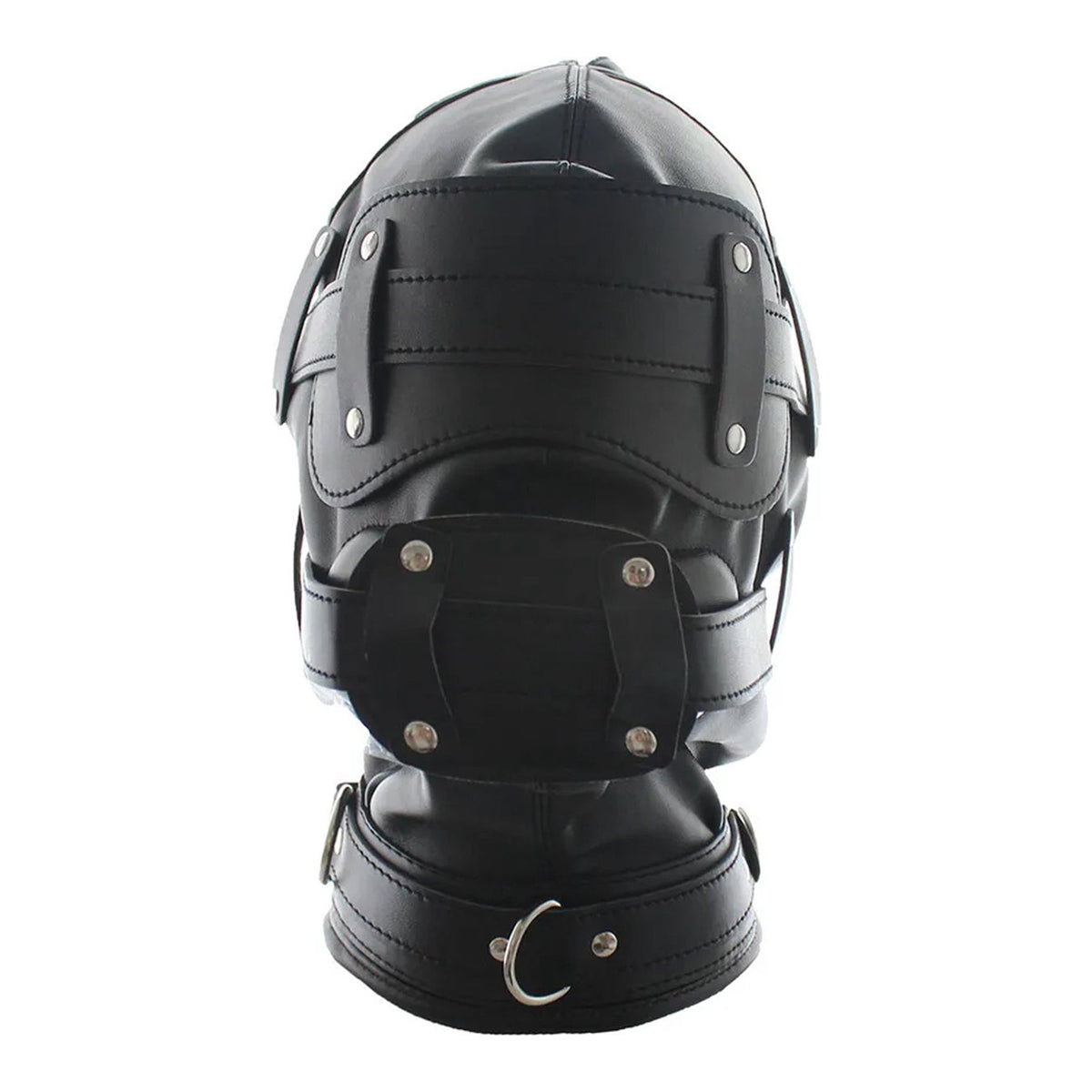 Bondage masker met gag penis