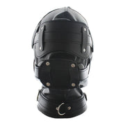Bondage masker met gag penis