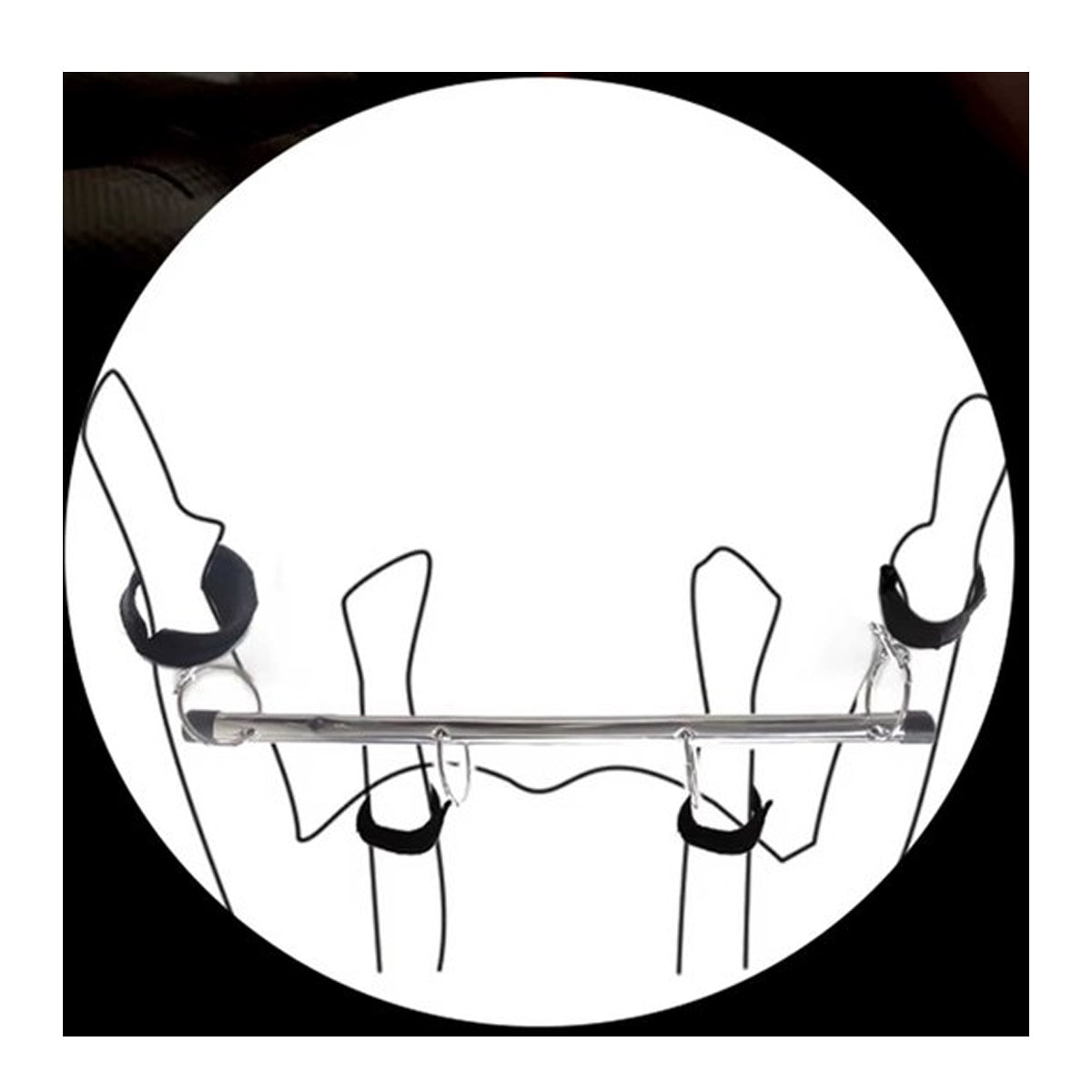 Mega spreidstang BDSM