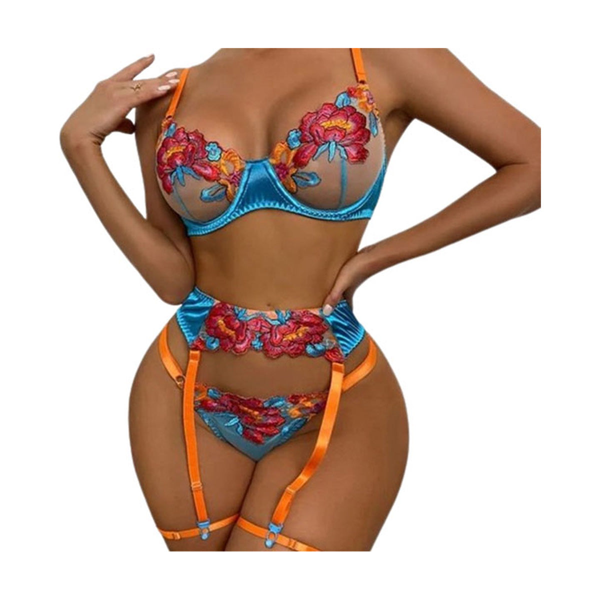 Elegantie Lingerieset 3-delig