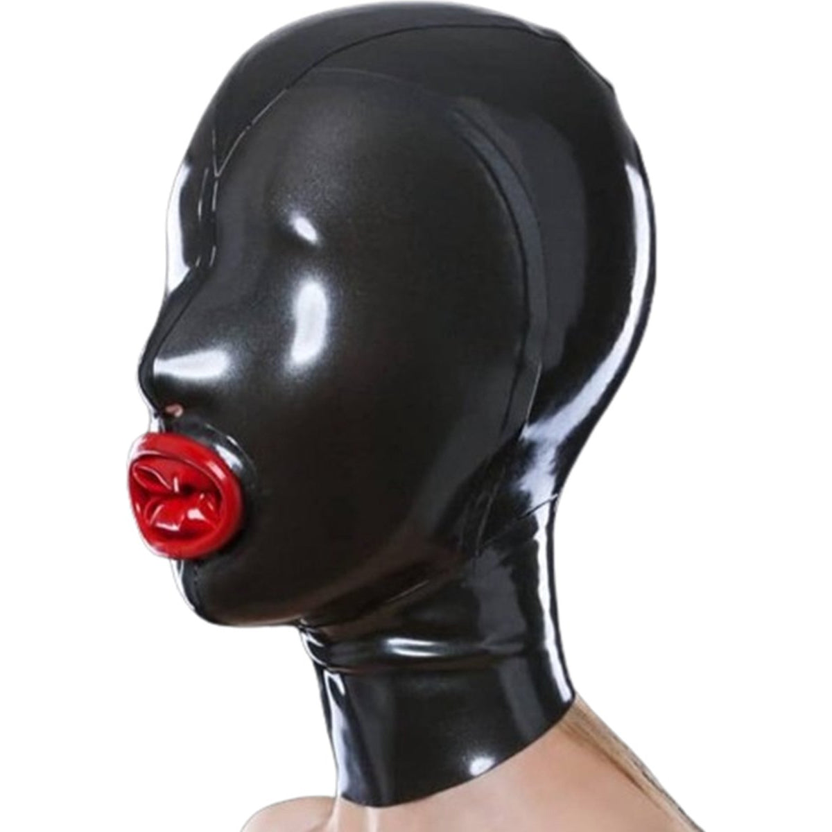 100% Latex Masker Gag Fetisj