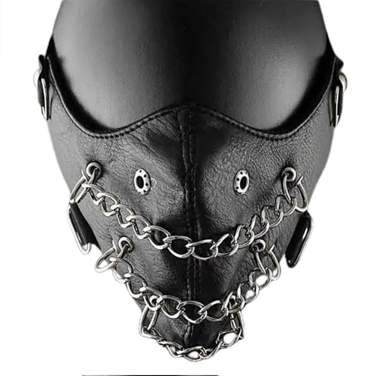 Gezichtsmasker BDSM Ketting