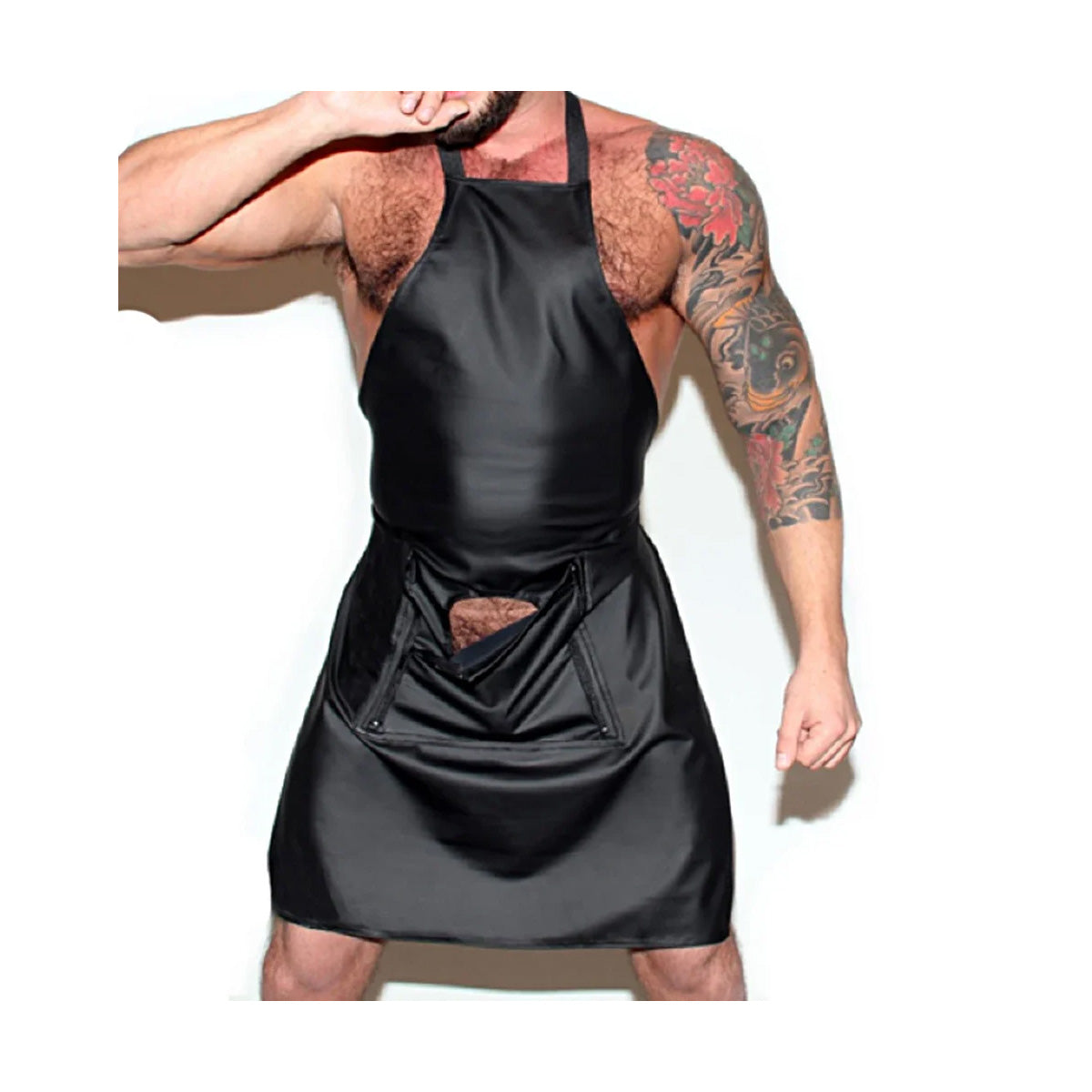 Schort met Open Kruis Functie