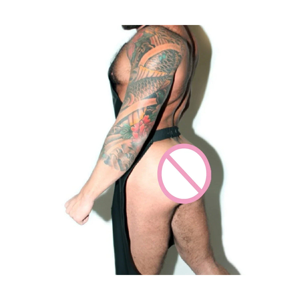 Schort met Open Kruis Functie