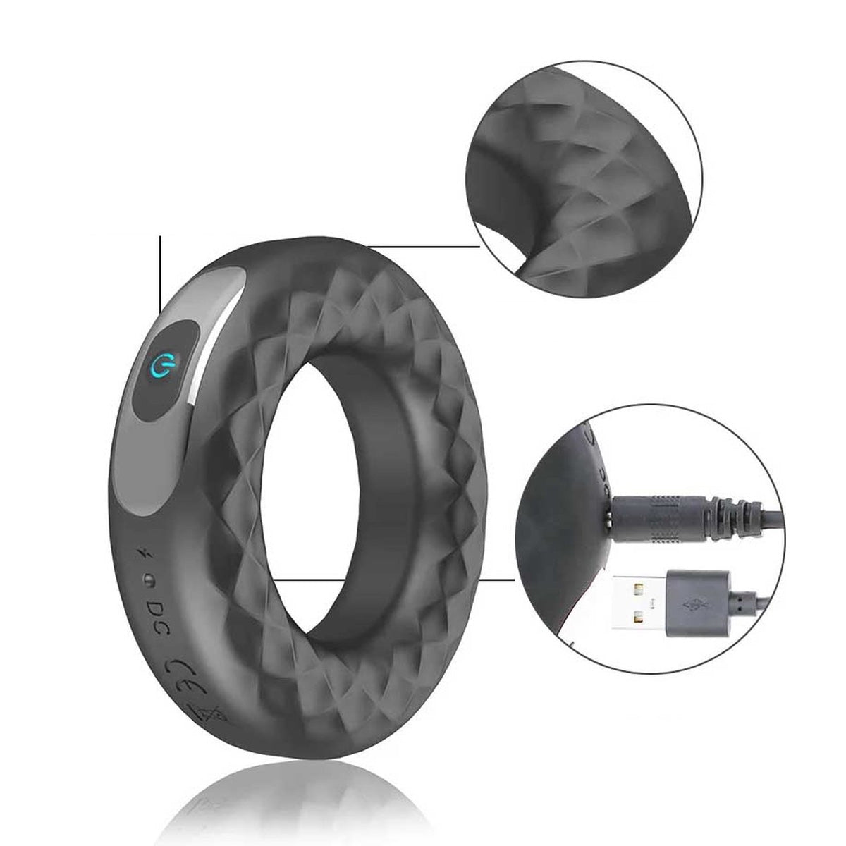 Penis ring vibrator