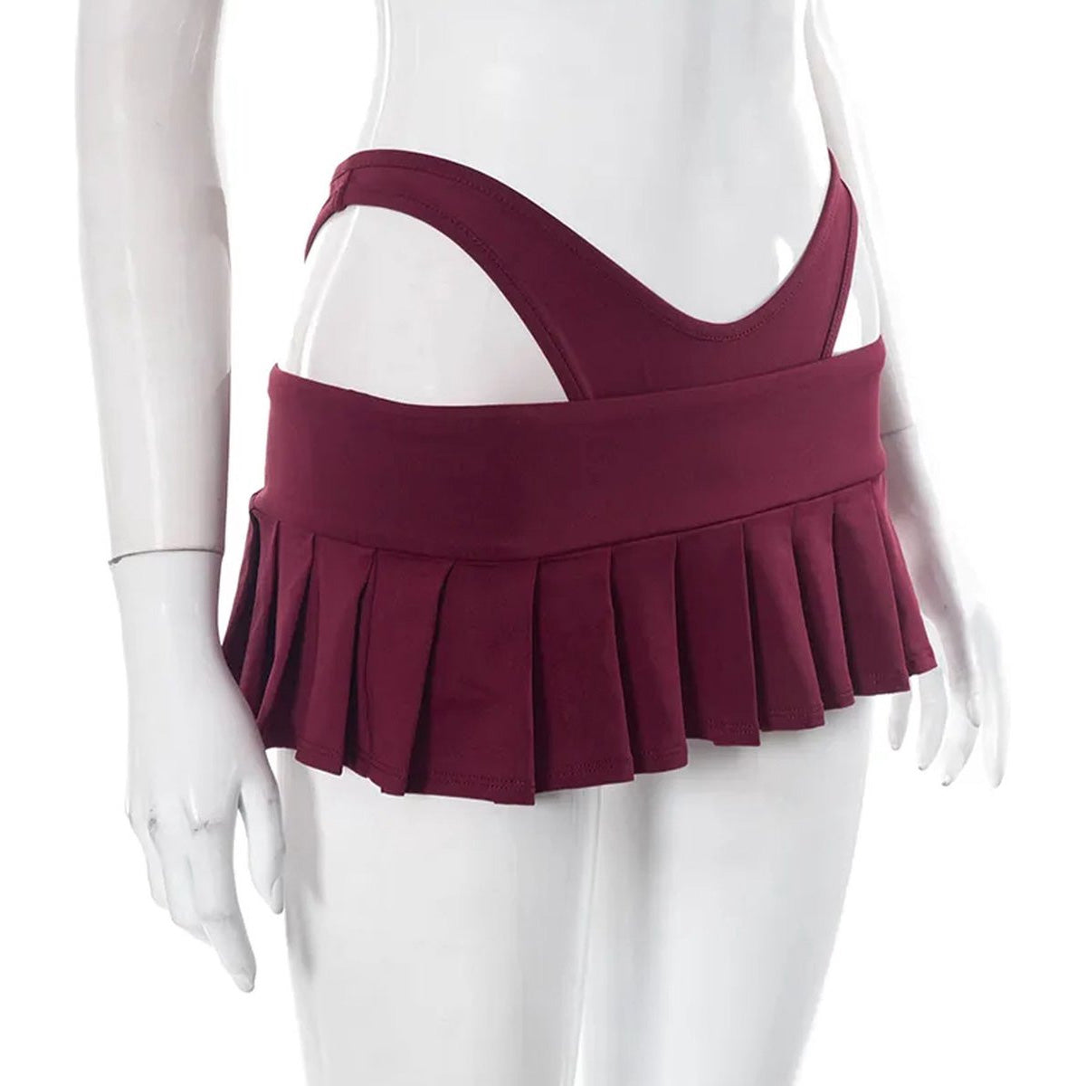 Mini Rok met Hoge Taille Slip