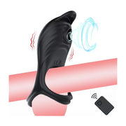 Penisring Vibrator met Clitoris Luchtdruk Stimulatie