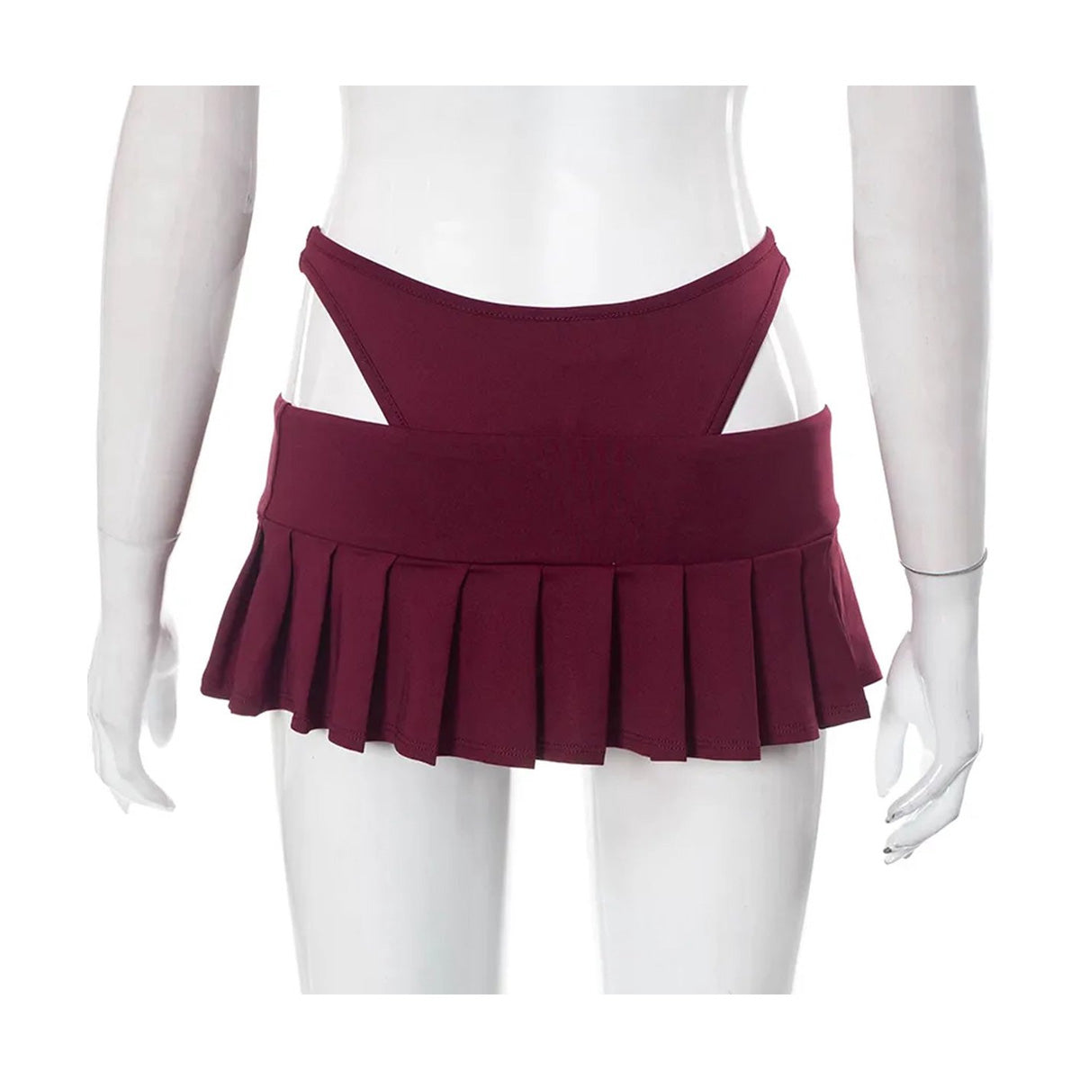 Mini Rok met Hoge Taille Slip