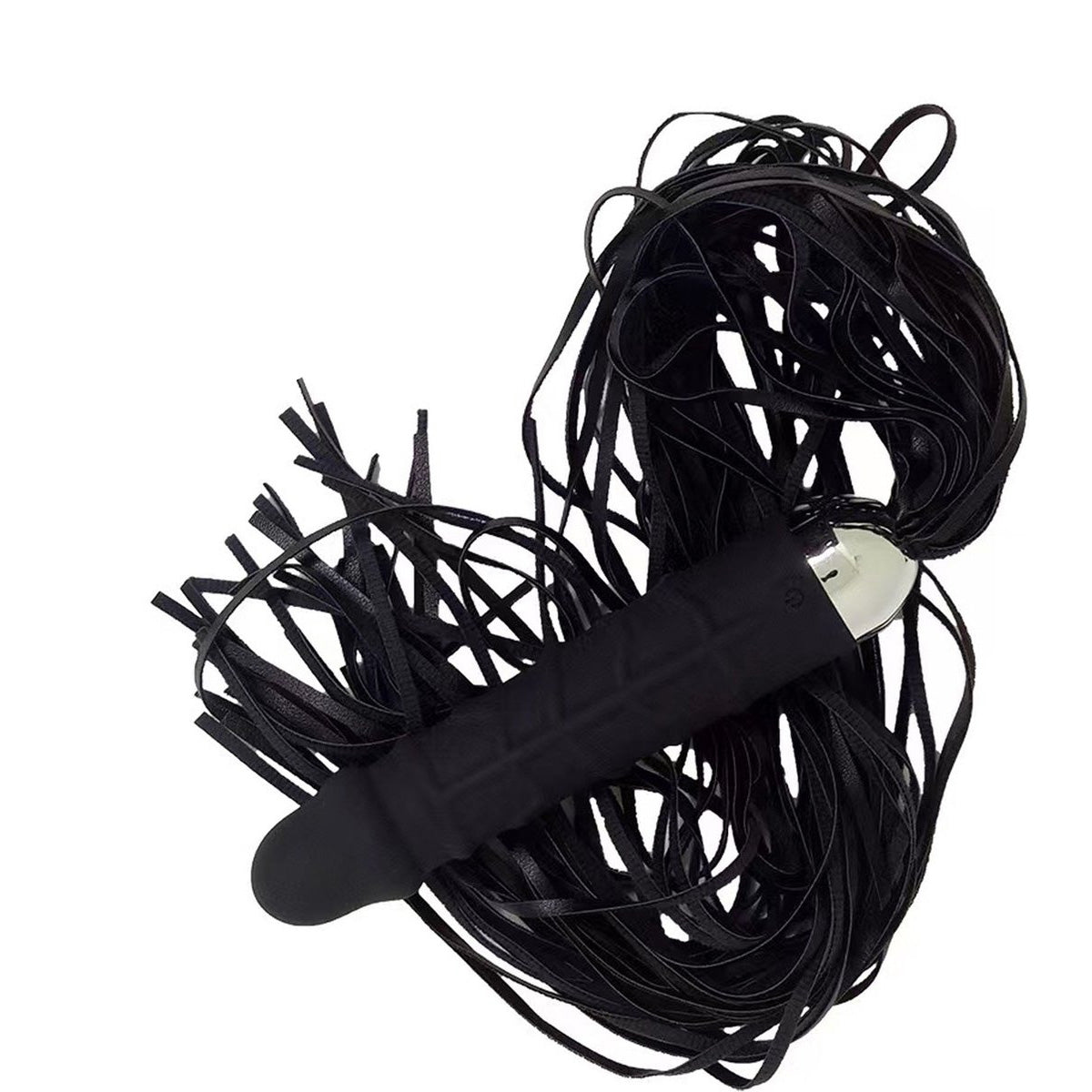 Dildo-vibrator + Zweep (2 in 1)