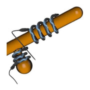 E-stim penis en scrotum stimulatie