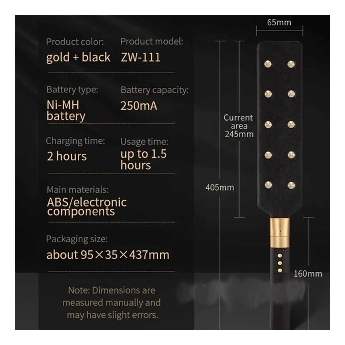 Luxueuze E-stim zweep