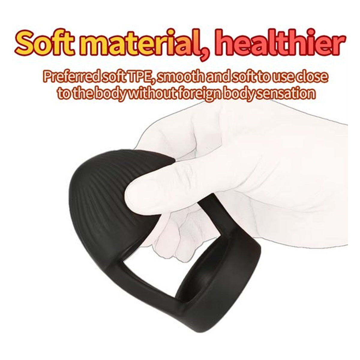 Sperma locker scrotum ring