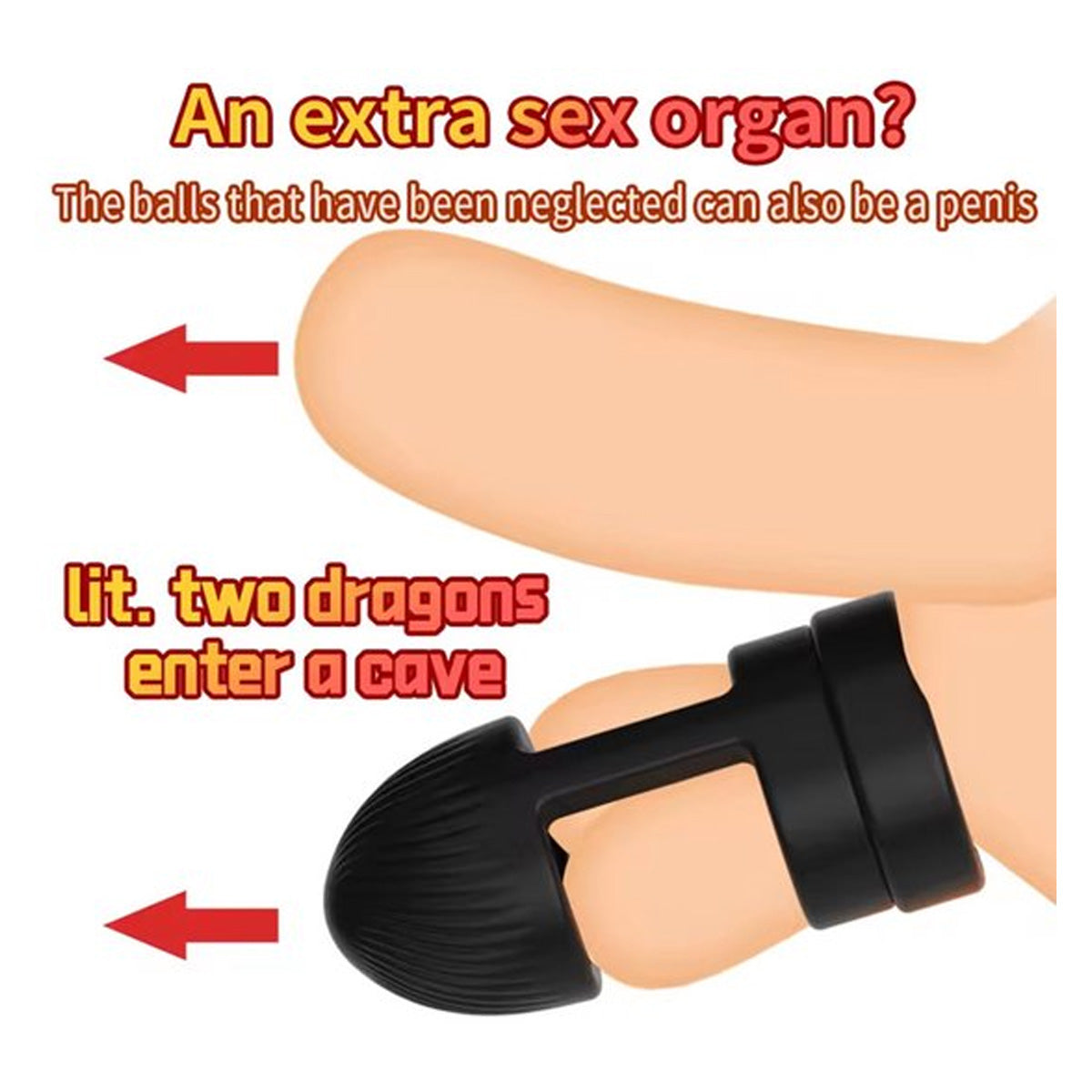 Sperma locker scrotum ring