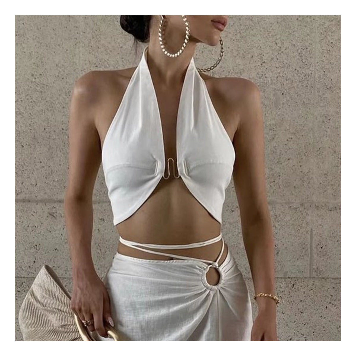 Sexy Halter Crop Top