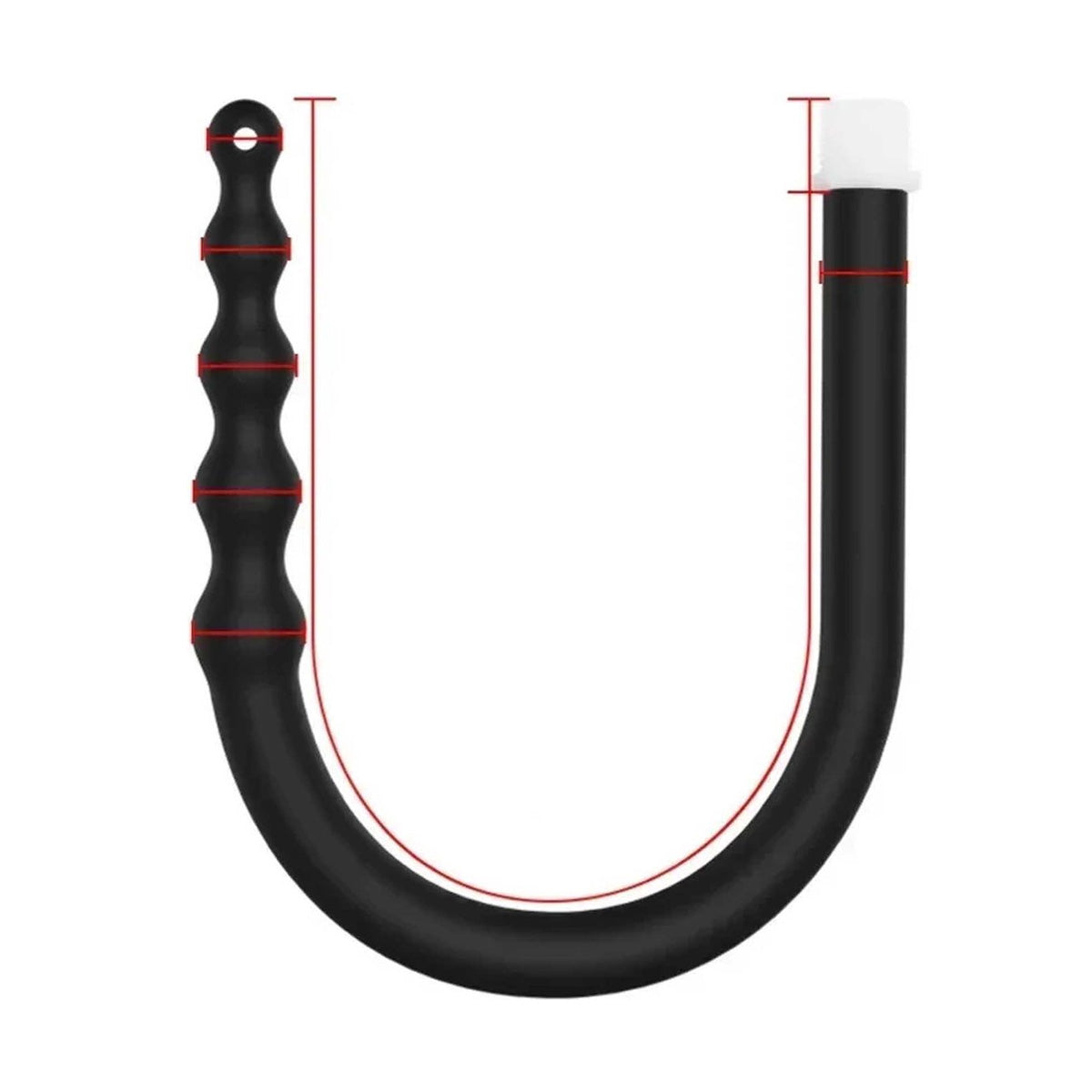 Anaal Douche Reiniger met Anale Kralen Buttplug