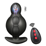 Opblaasbare en vibrerende anale kralen XXL