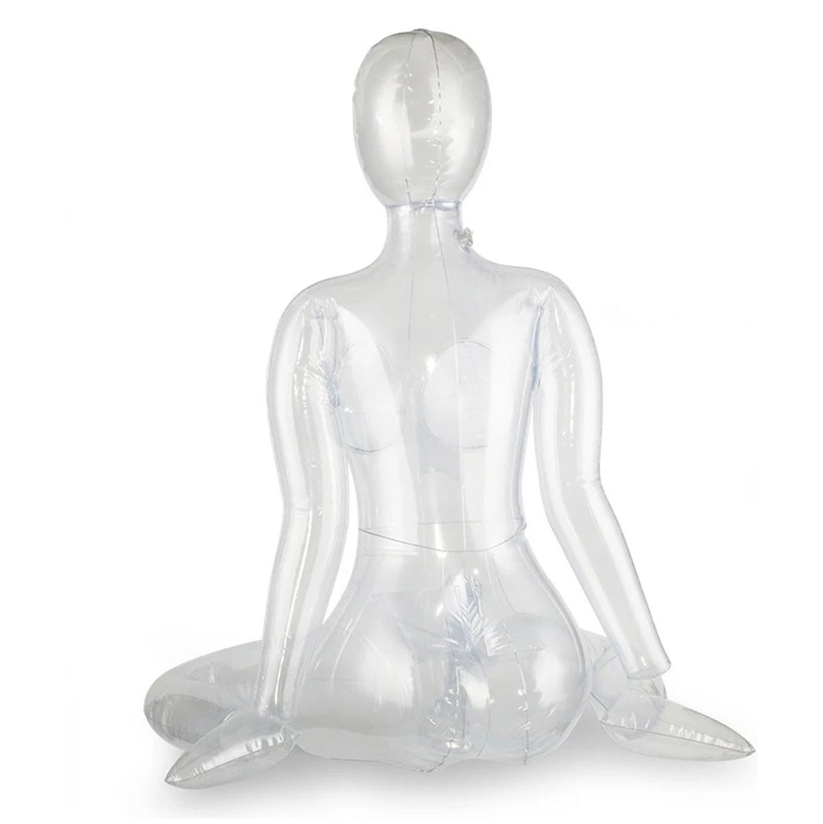 Opblaasbare Seks Pop Transparant