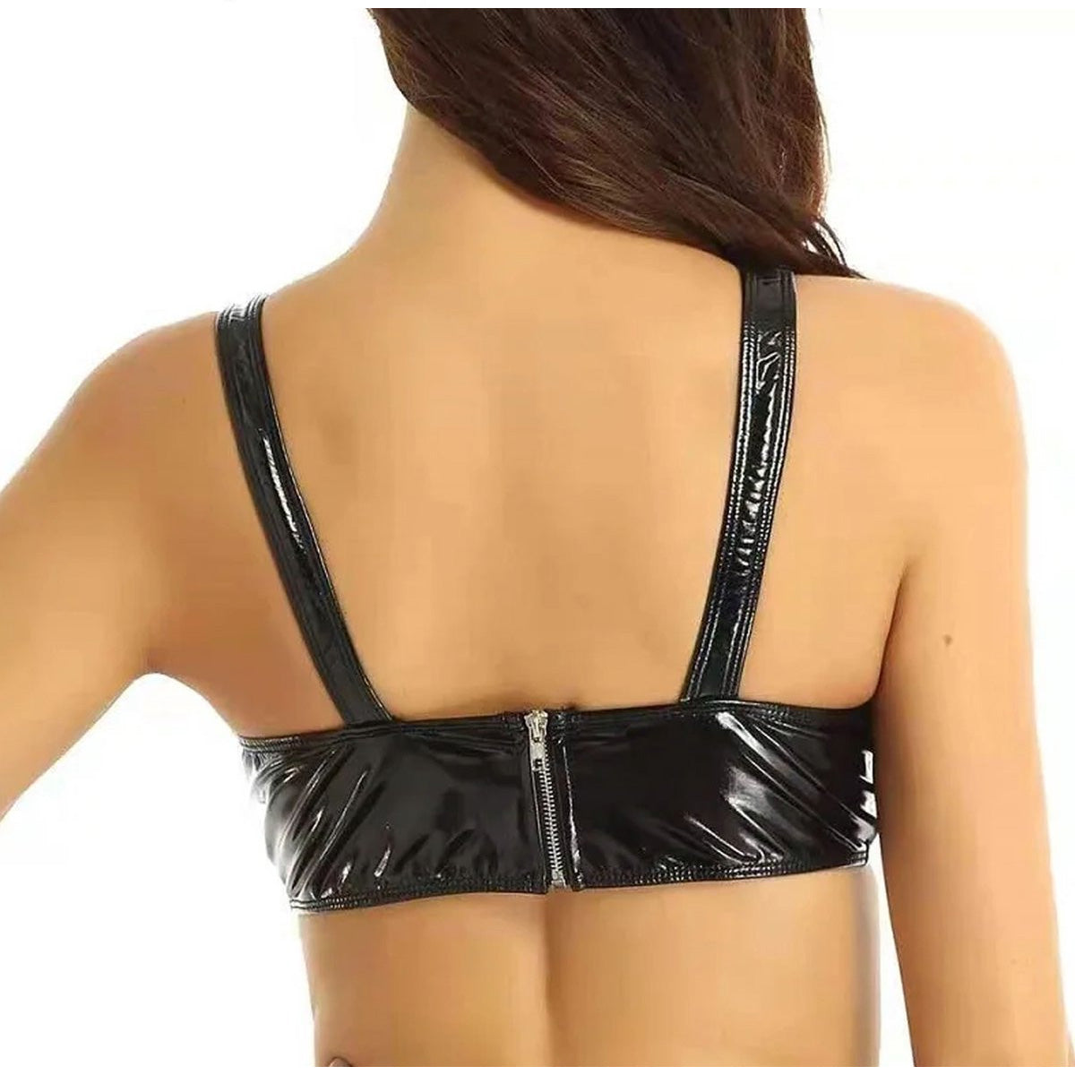 Erotische Beha Top met Open Tepels