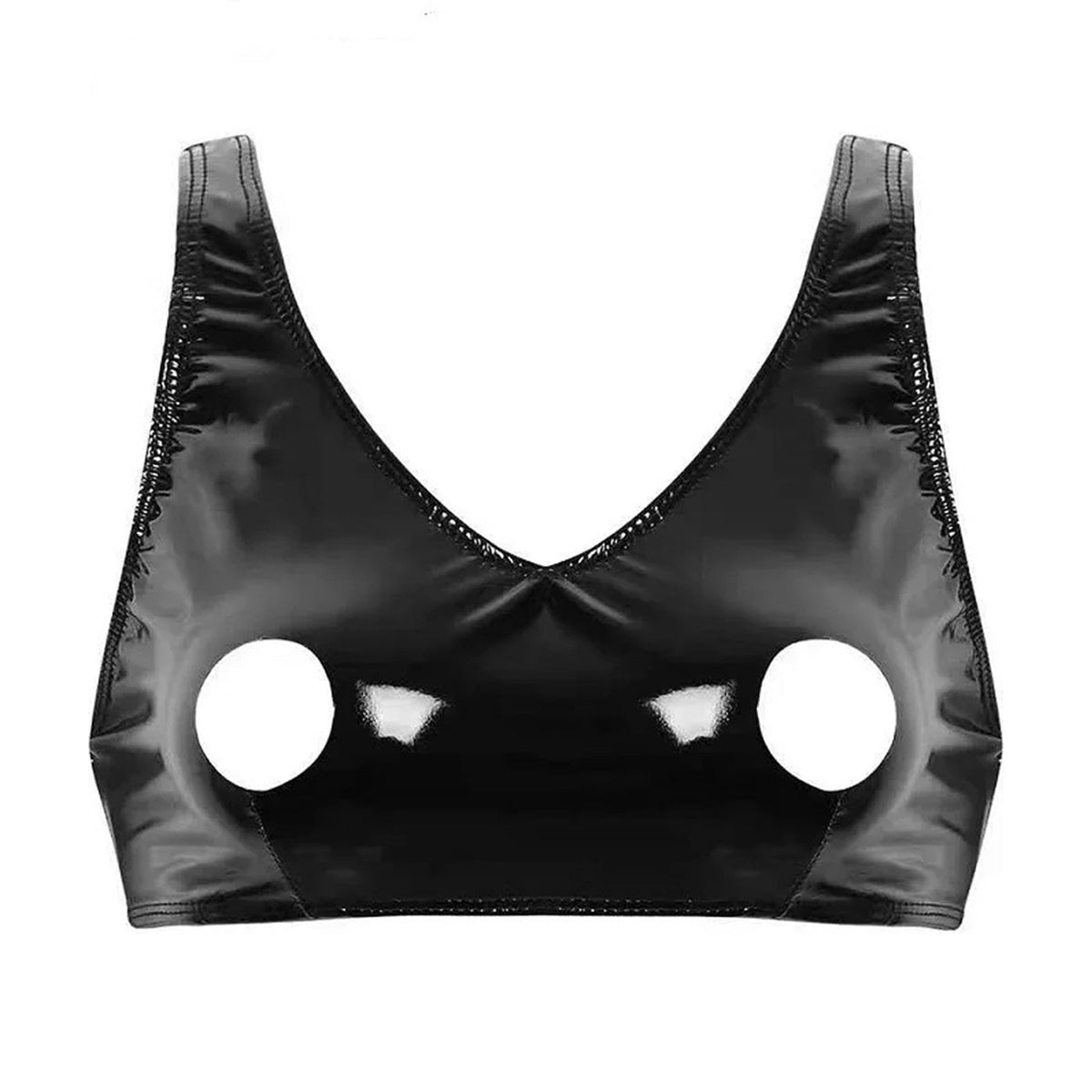 Erotische Beha Top met Open Tepels