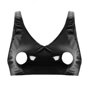 Erotische Beha Top met Open Tepels