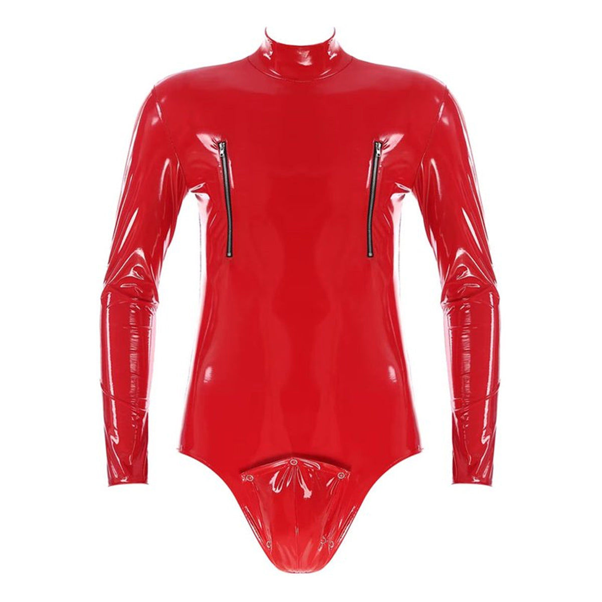 Heren bodysuit Lingerie Lakleer