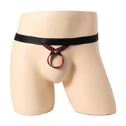Open thong string met penis gat