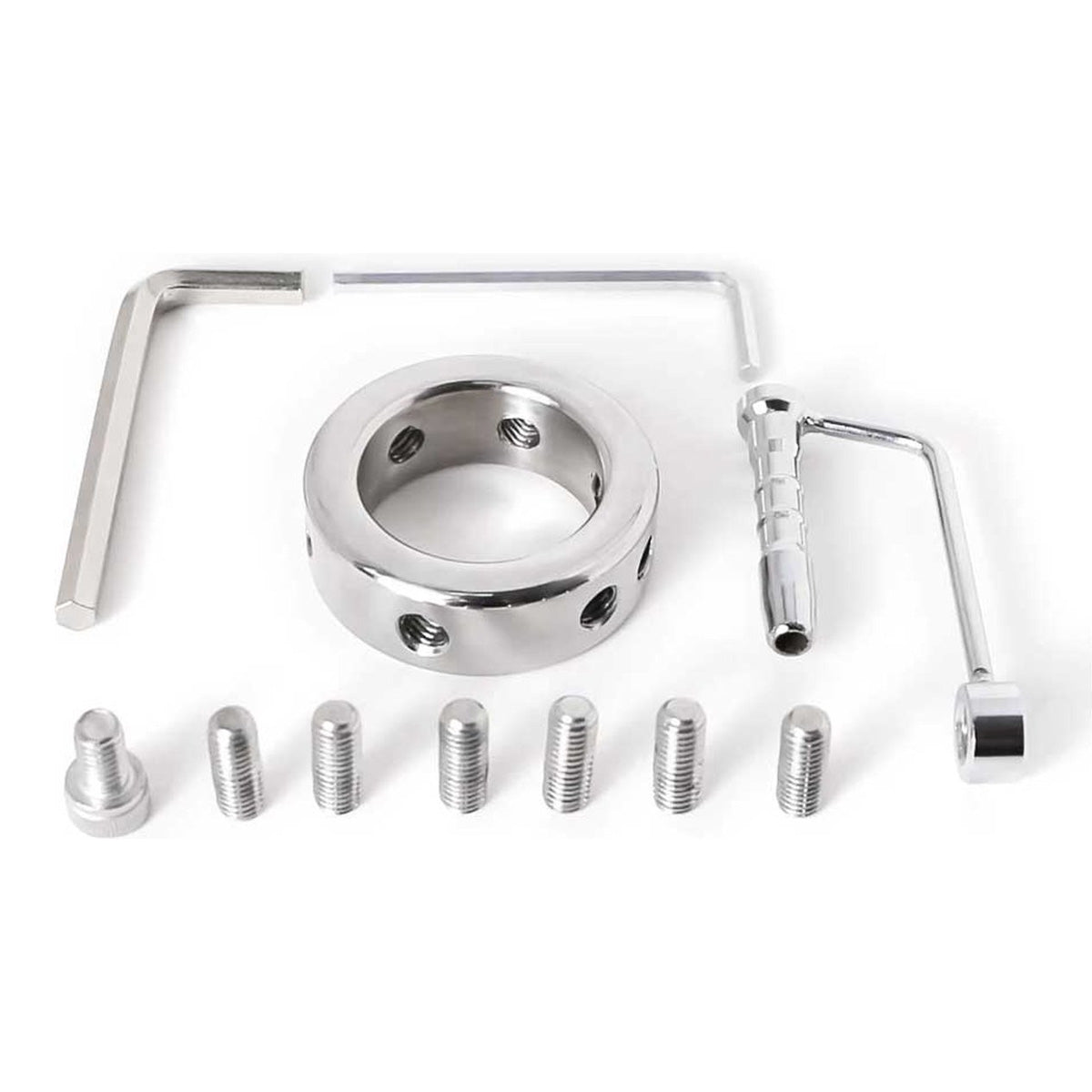 Eikel crusher met penis plug