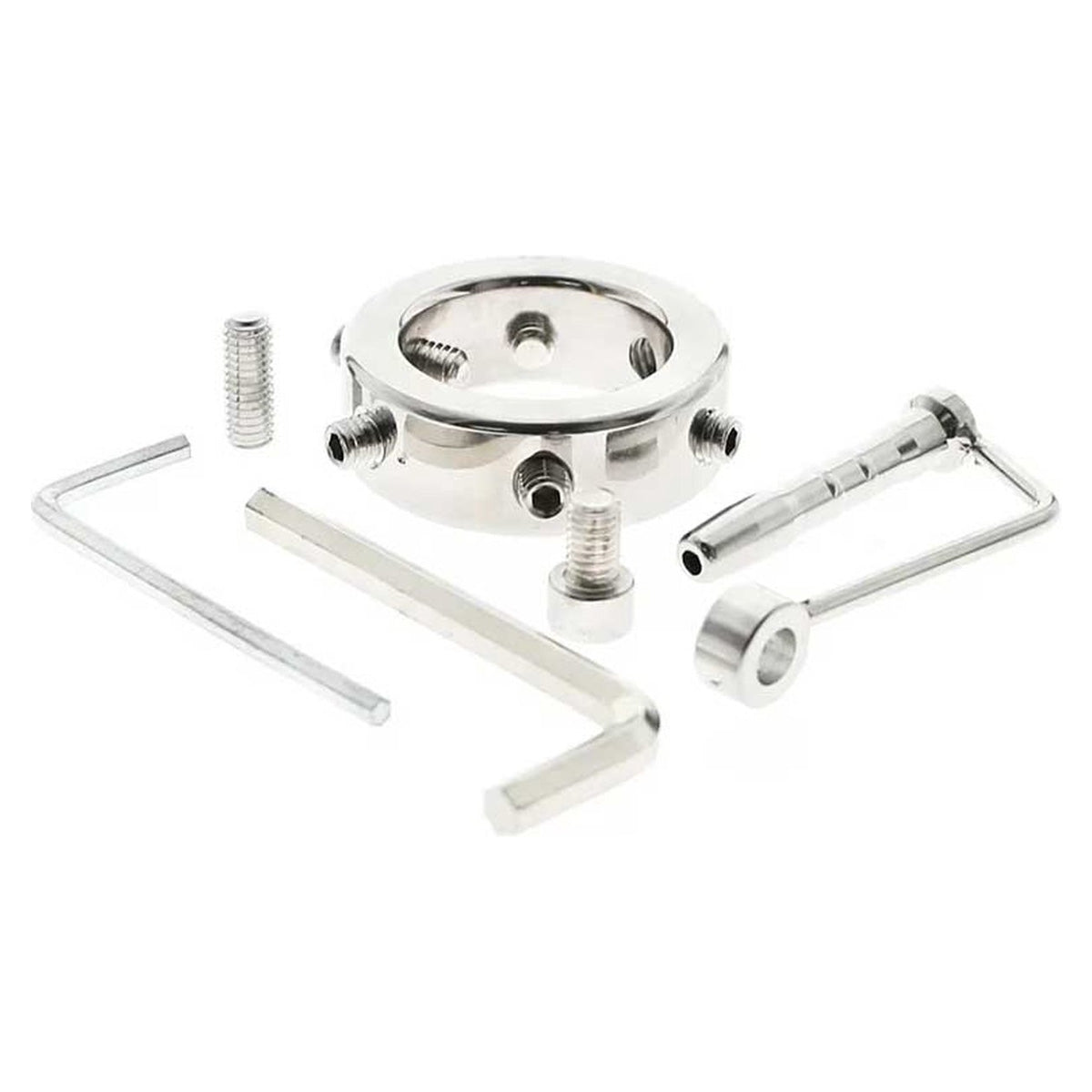 Eikel crusher met penis plug