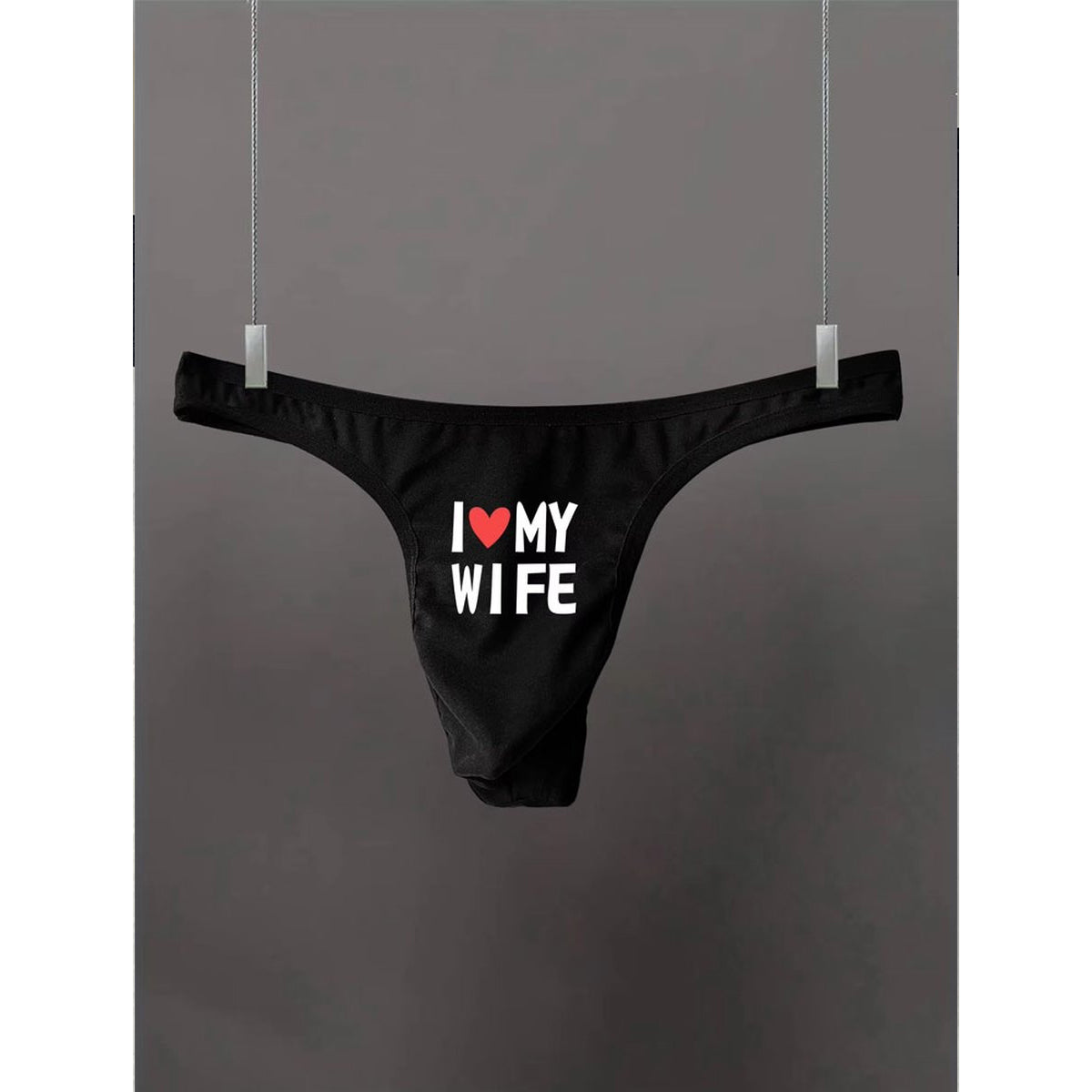 Sexy Zwarte Heren String