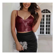 Glitter Crop Top