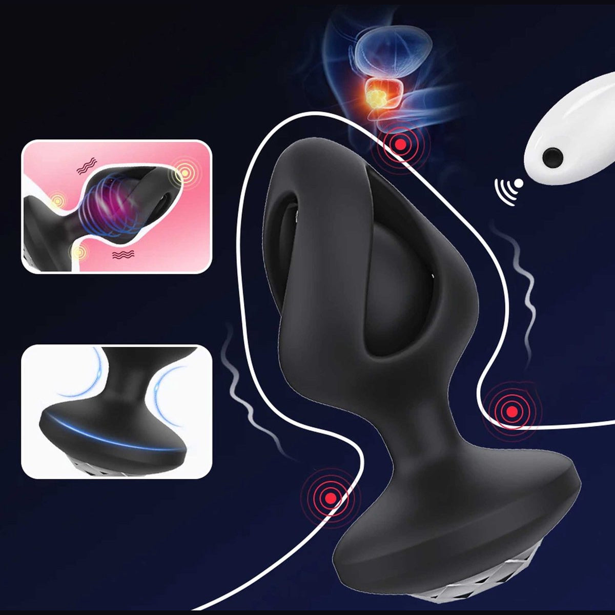 Anale Prostaat Vibrator