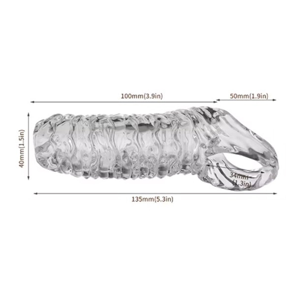Transparante Penis Sleeve
