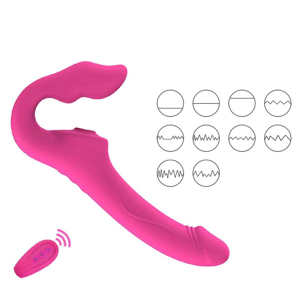 Strap-on Luchtdrukvibrator