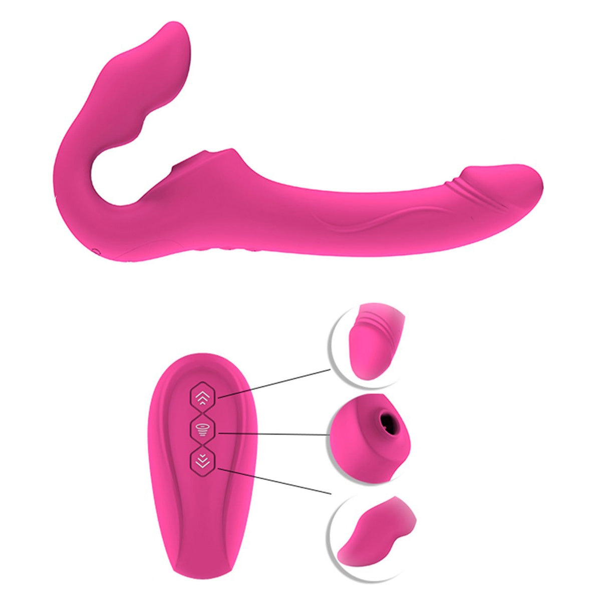 Strap-on Luchtdrukvibrator