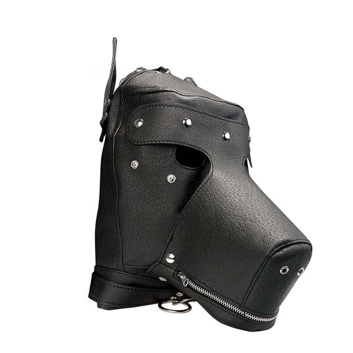 Leren fetisj masker hond