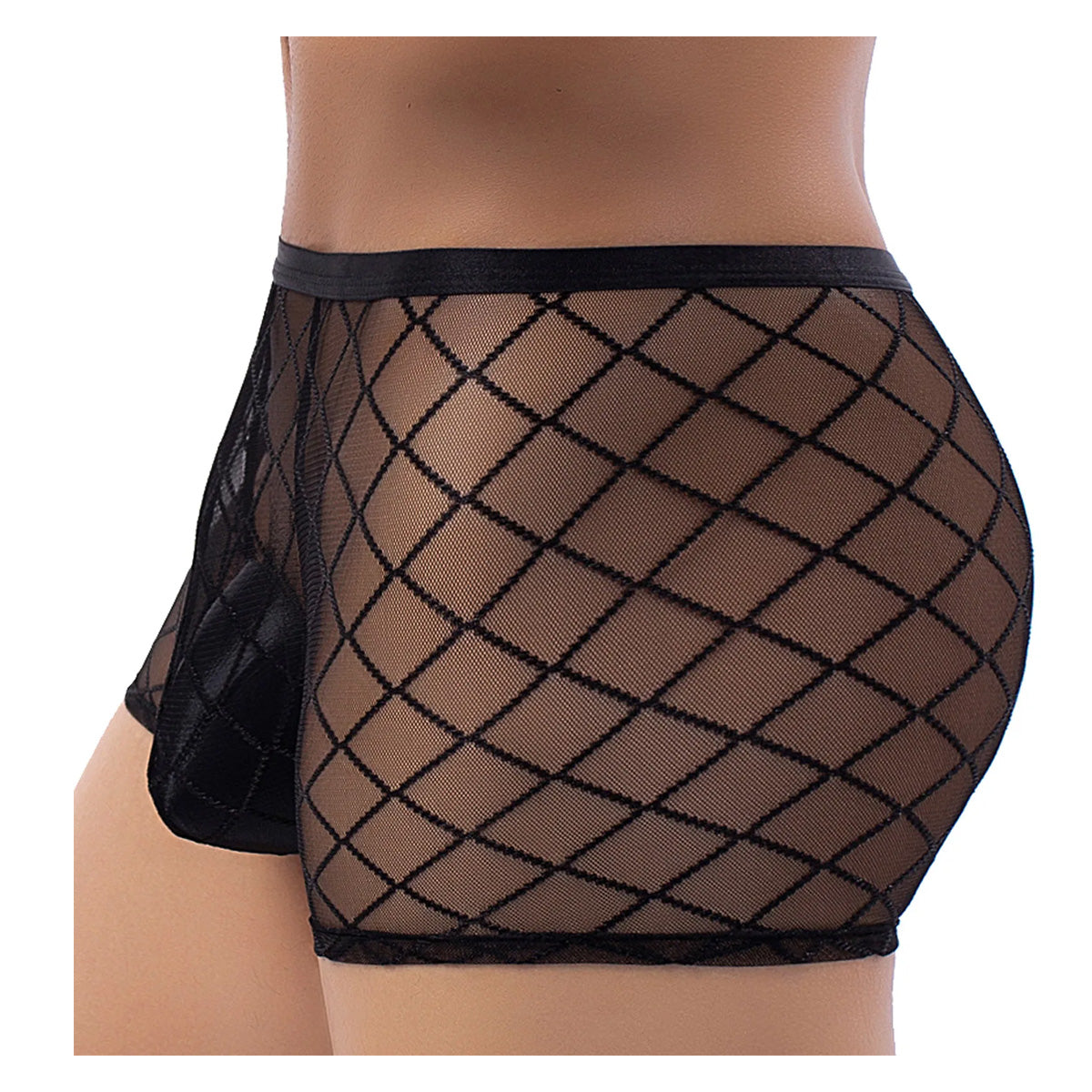 Heren Boxer Transparant