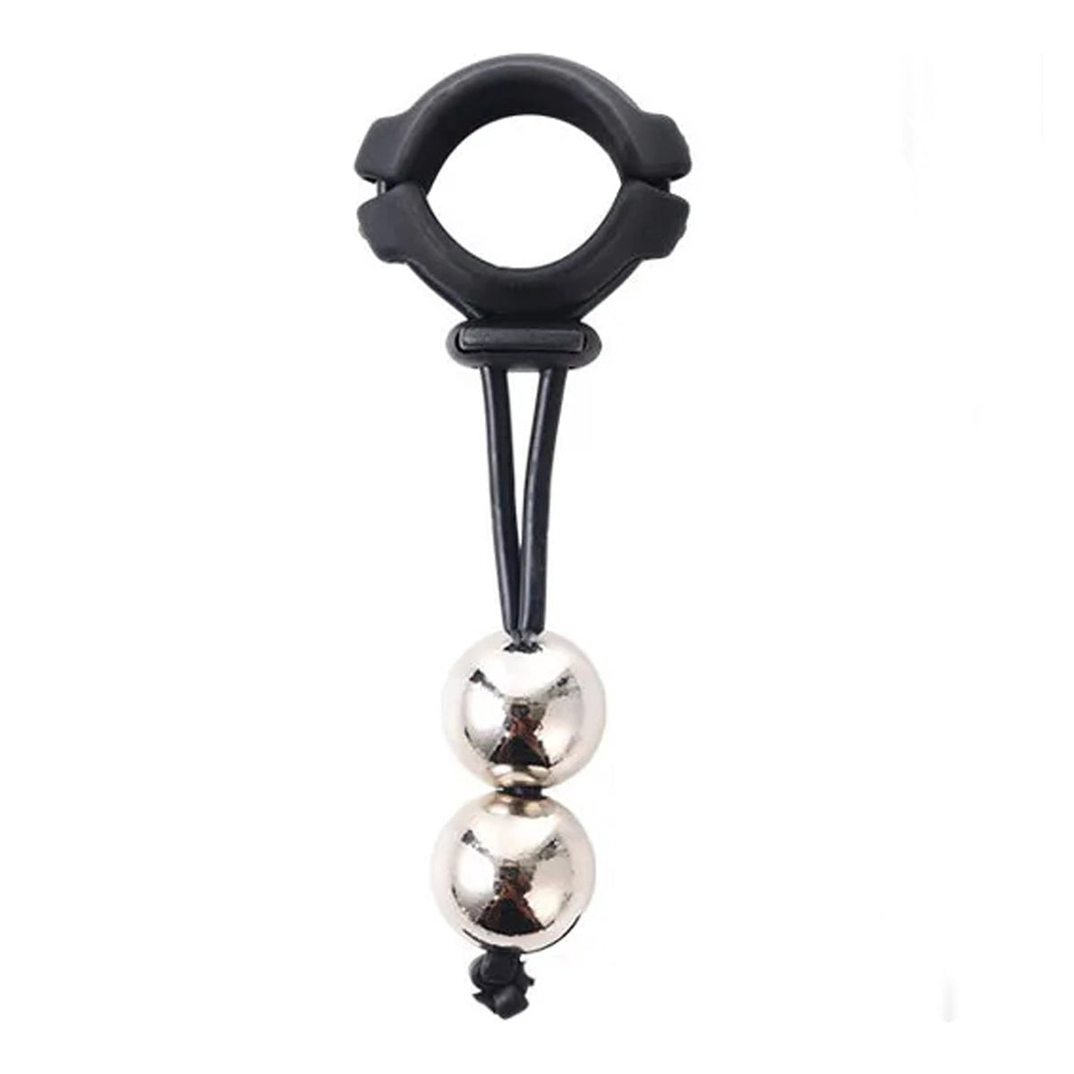 Verstelbare Penisring met Dubbele Gewichten