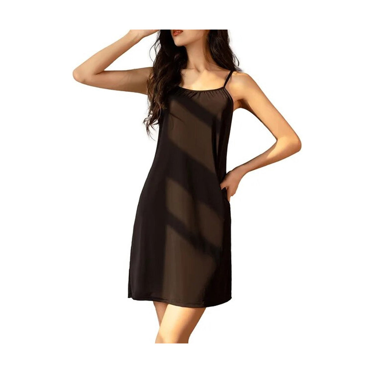 Transparante Elastische Nachtjurk