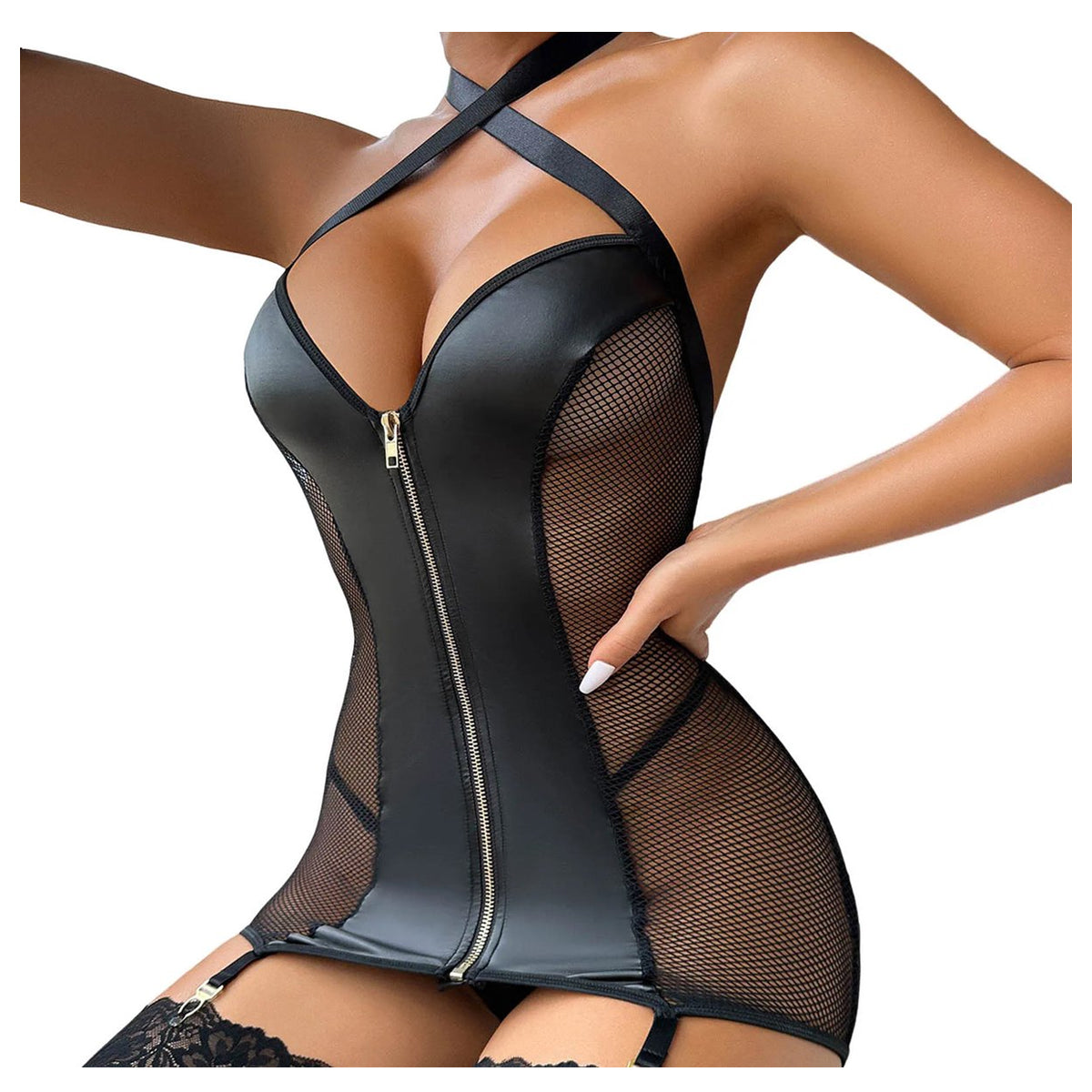 Verleidelijke korte jurk