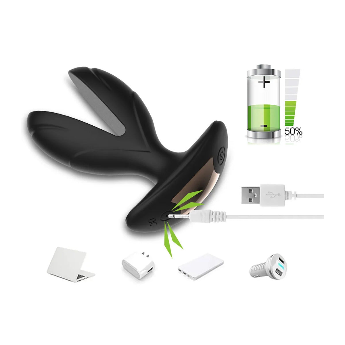 E-stim Eendenbek Buttplug