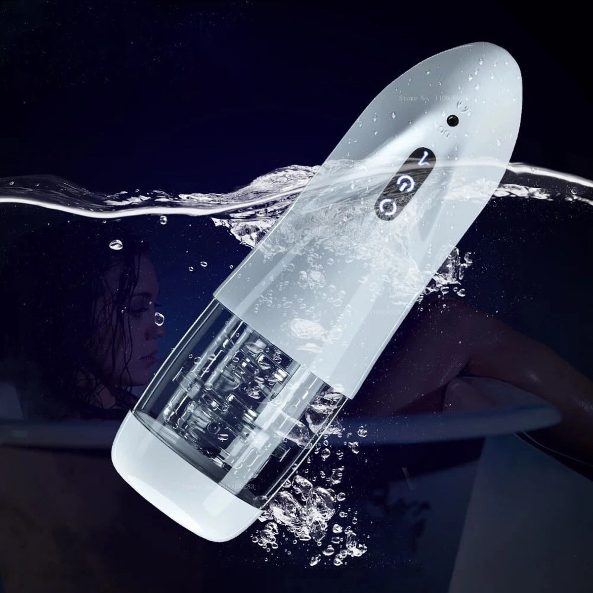 Verwarmde en Roterende Masturbator