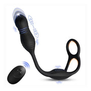 Anale Vibrator met Cockring