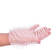 Vinger Handschoen Transparant